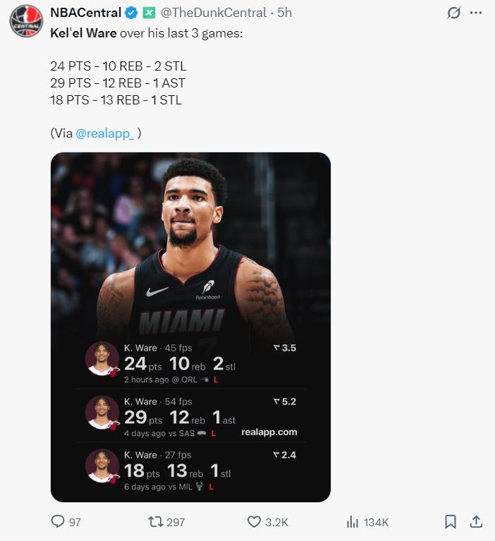 他对阵文班, 赋肉眼可见, 利捡宝 他对阵文班, 赋肉眼可见, 利捡宝